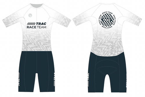 2023 TRAC Hi velocity sleeved tri suit - men's