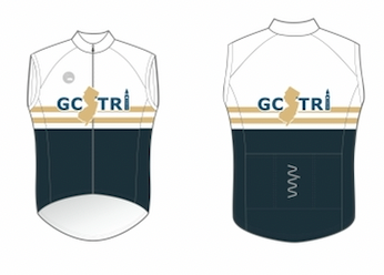 GC Tri premium cycling gilet - unisex