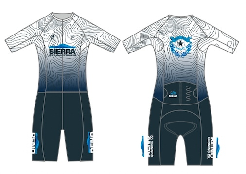 SES LUCEO sleeved triathlon suit - men's