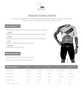 MENS - Vantage Point Endurance aero+ sleeved tri suit