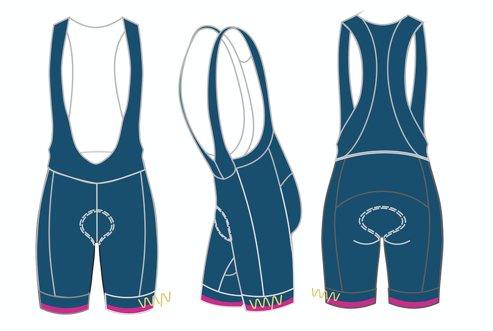 MEN'S - JJM Tulsa 2020 premium cycling bib shorts