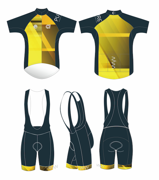 APS 2020 premium cycling kit (jersey + bib shorts)