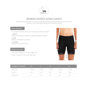 ALL NEW team WYN 2020 velocity tri shorts - women's